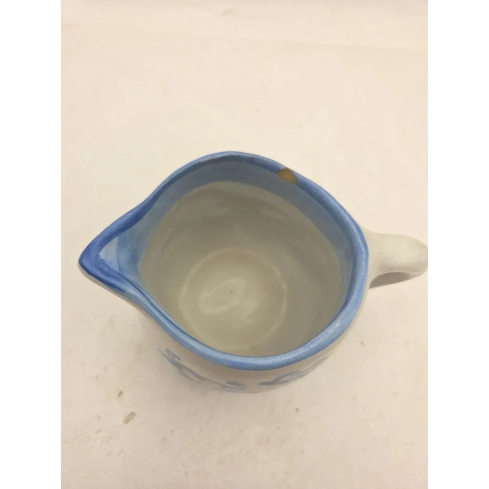 M.A. Hadley creamer pitcher cow farmhouse milk syrup 3 1/2